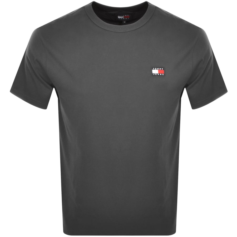 Grey tommy jeans t shirt 2025